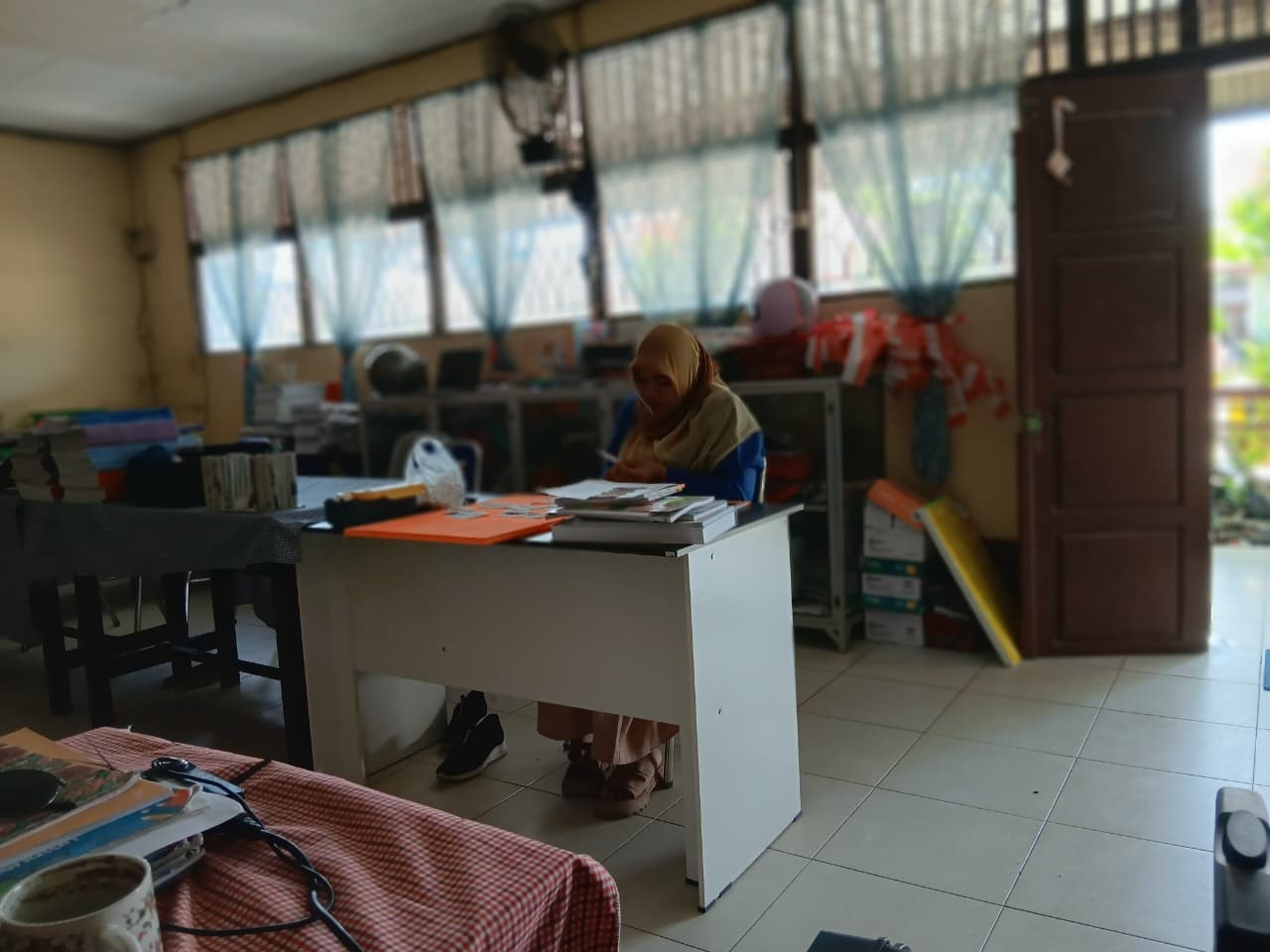 Kesibukan Persiapan Kelas Menyenangkan